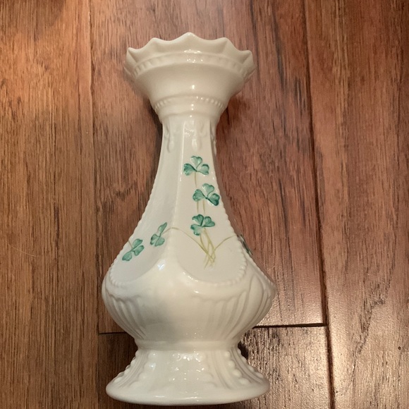 Belleek Accents Belleek Island Vase With Original Box Poshmark